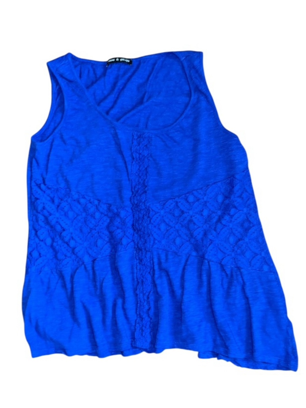 Cable & Gauge Vibrant Cobalt Knit Top